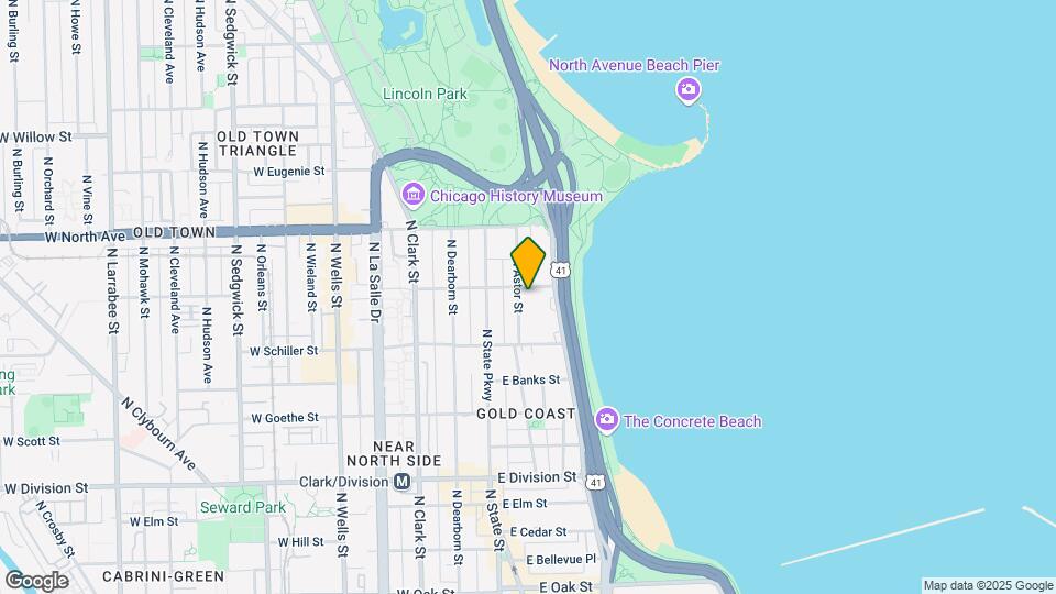 1449 N Astor St Map and Location Details