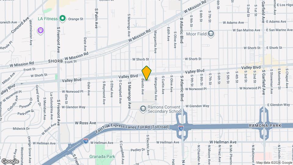 1420 Benito Ave Map and Location Details