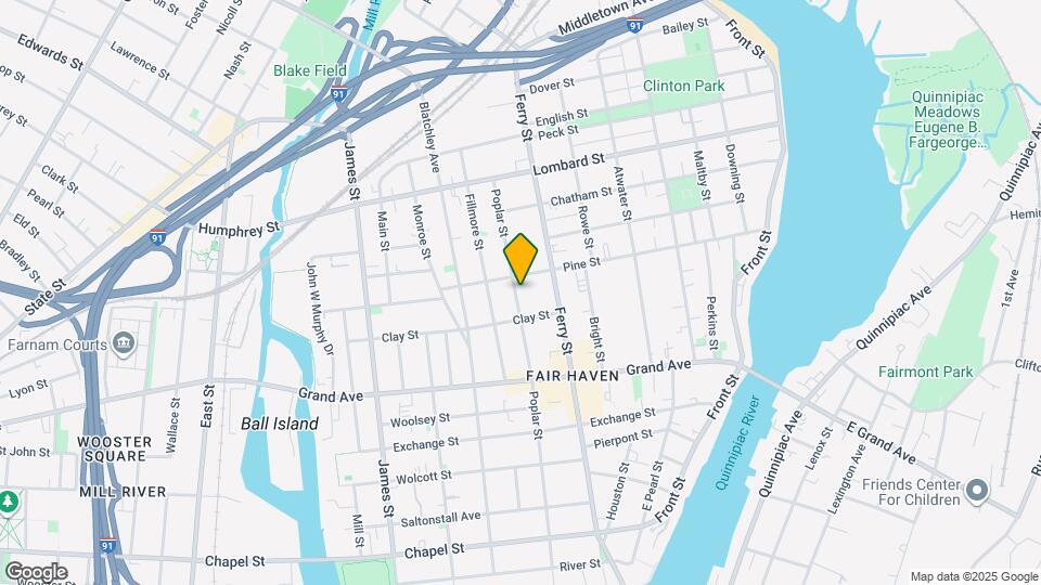 353 Poplar St Map and Location Details