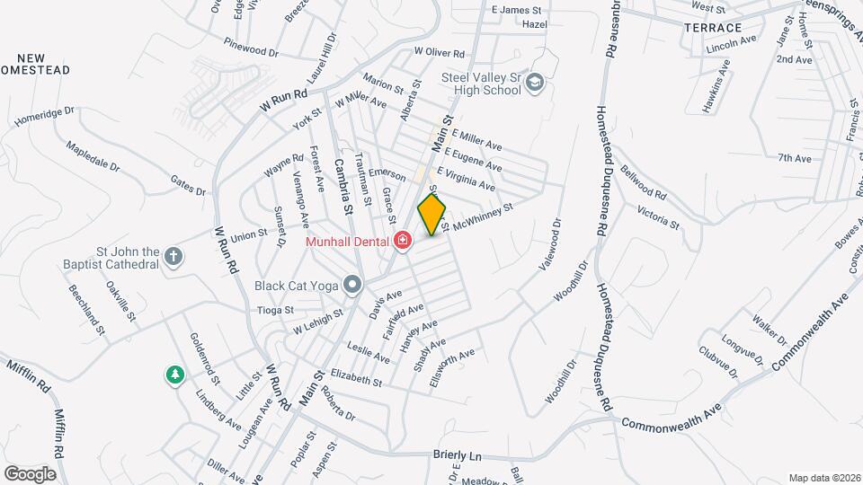 3915 McWhinney St Mapa y Detalles de la Ubicación