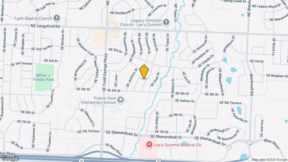 404 SE Bristol Dr Map and Location Details