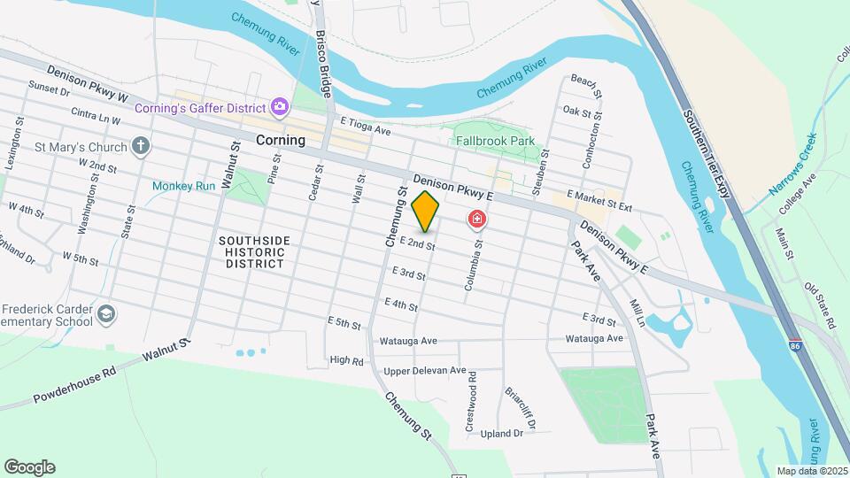 189 E 2nd St, Unit 201 Mapa y Detalles de la Ubicación