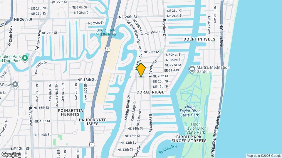 1849 NE 26th Ave Map and Location Details