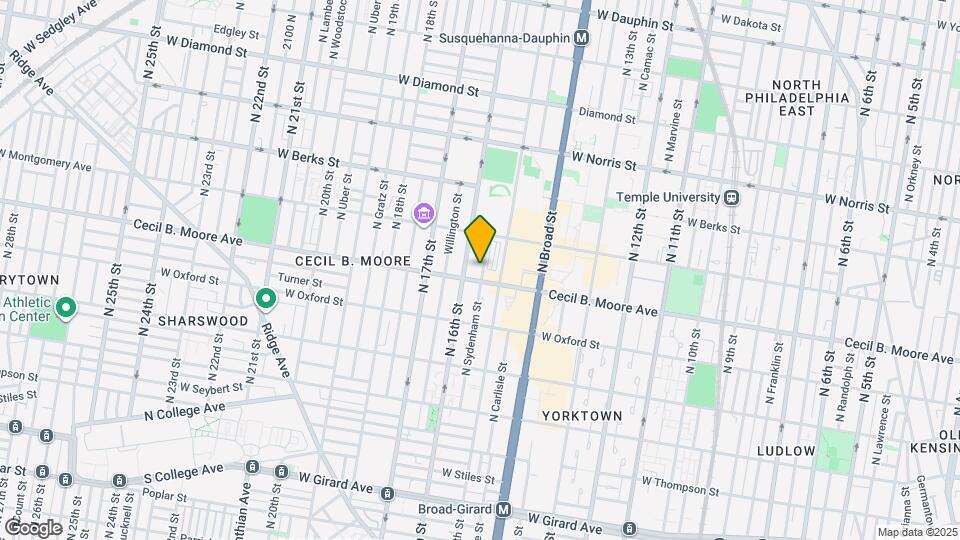 1704 N Sydenham St Map and Location Details