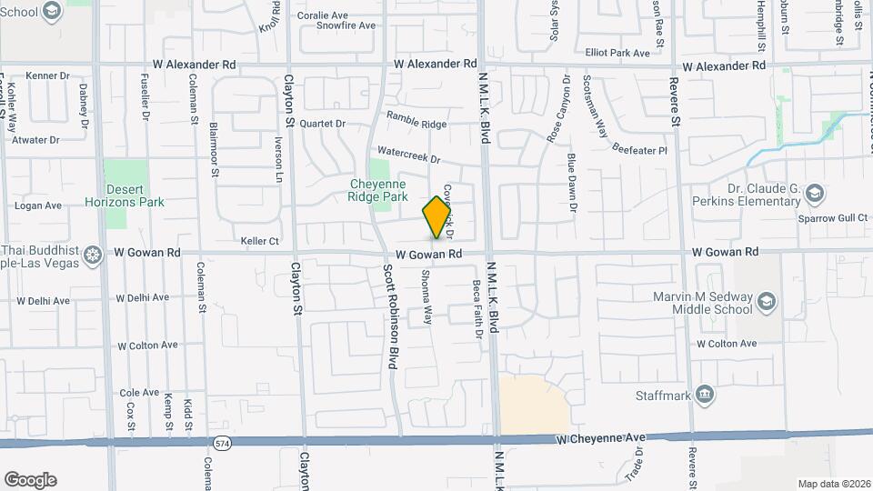 3610 Quail Creek Dr Map and Location Details