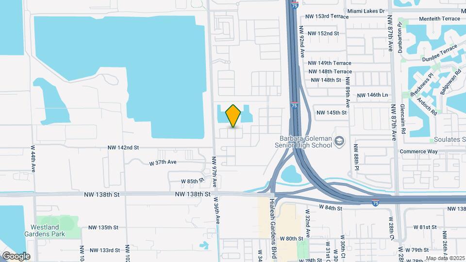 8926 W 35th Ct Map and Location Details