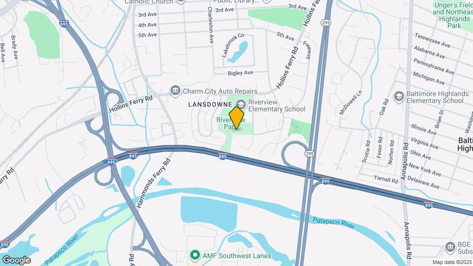 400 Caledonia Ave Map and Location Details