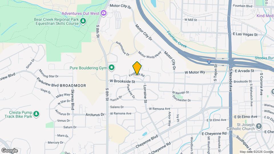 511 Hilltop Dr Map and Location Details