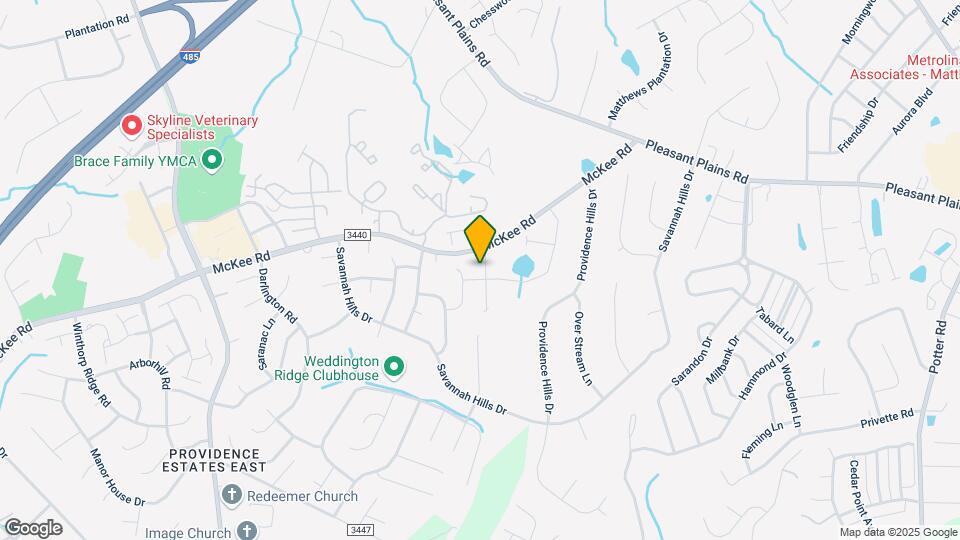 6020 Hampstead Pond Ln Map and Location Details