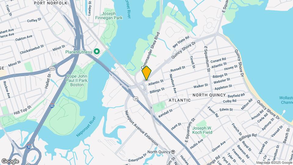 The Neponset Map and Location Details