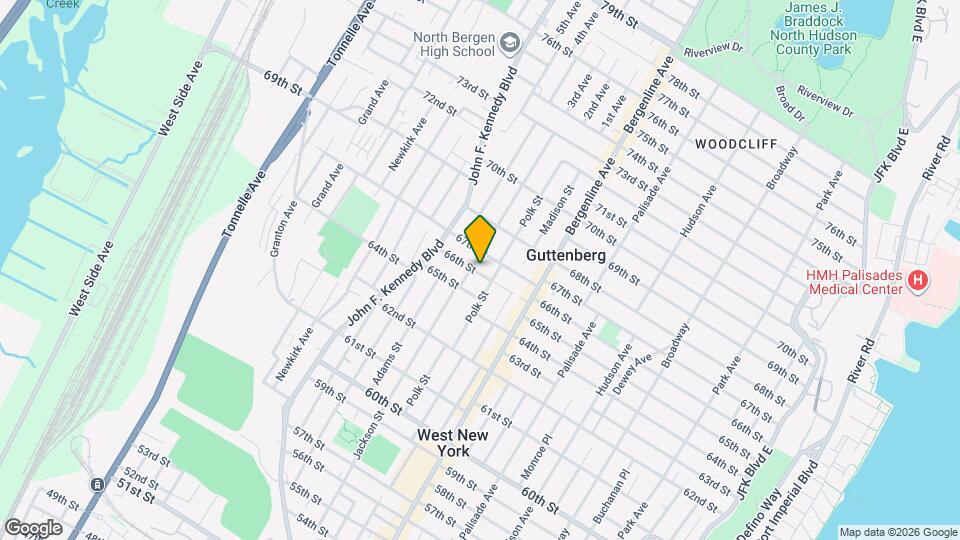 570 66th St Map and Location Details