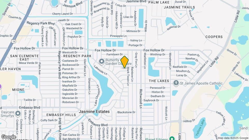 7825 Sagebrush Dr Map and Location Details