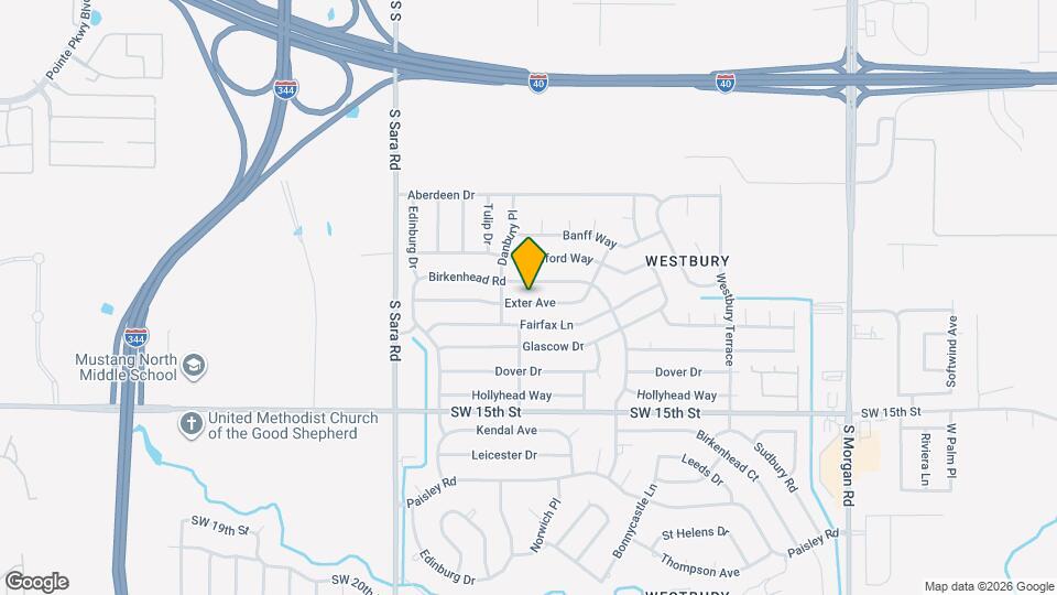 10329 Exter Ave Mapa y Detalles de la Ubicación