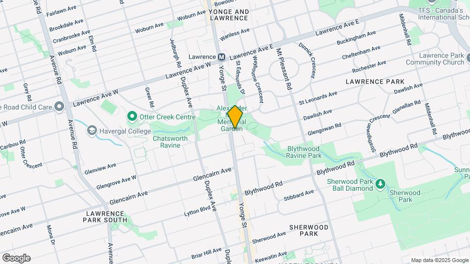 2867 Yonge St Map and Location Details