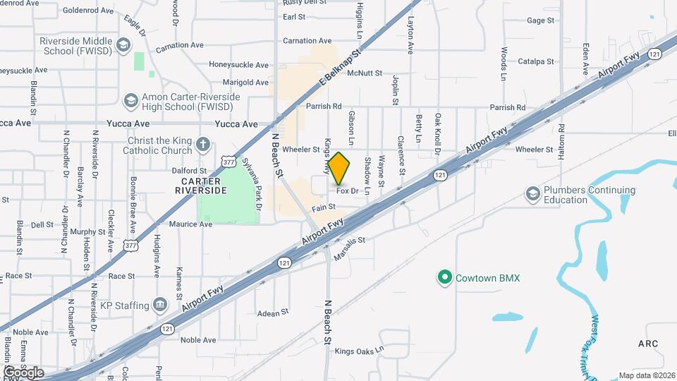4108 Fox Dr Map and Location Details