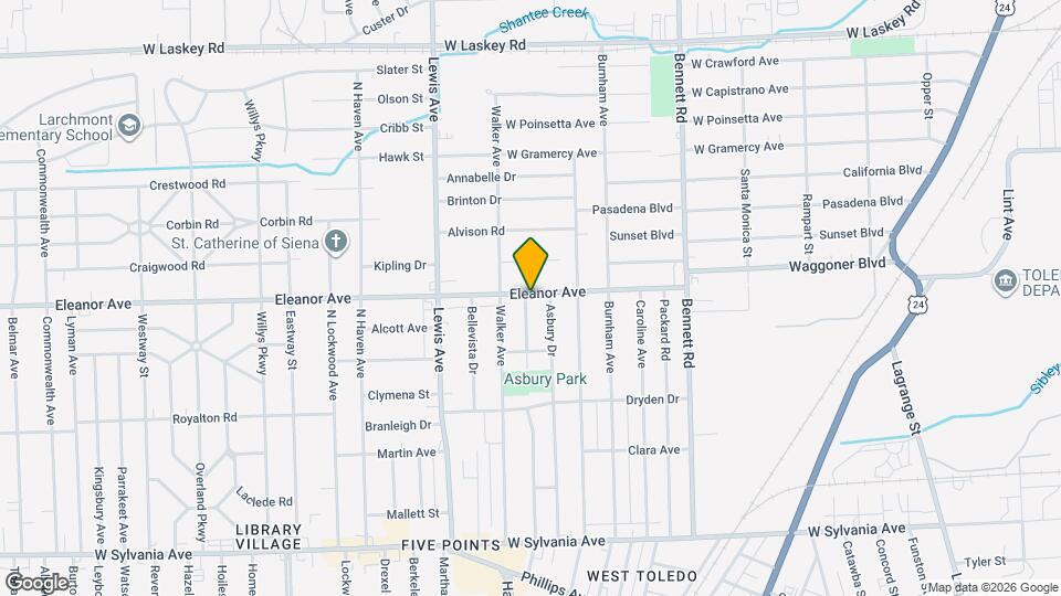 4456 Fairview Dr Map and Location Details