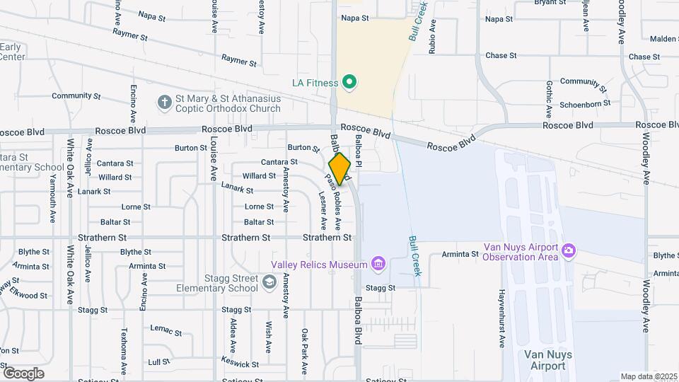 8120 Paso Robles Ave Map and Location Details