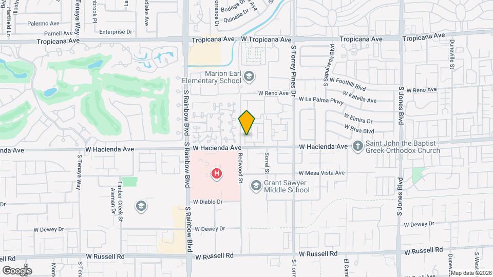 5260 Green Forest Way Map and Location Details