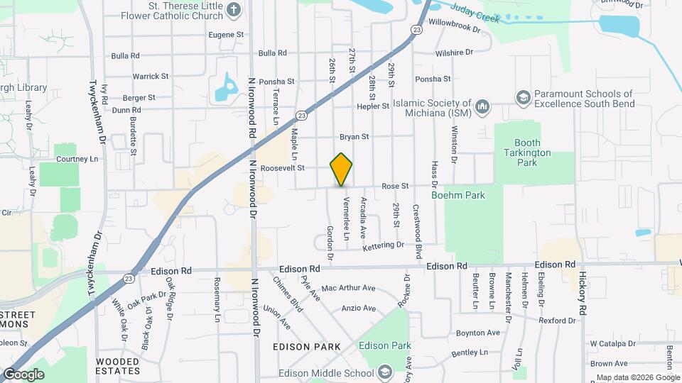 1647 Vernerlee Ln Map and Location Details