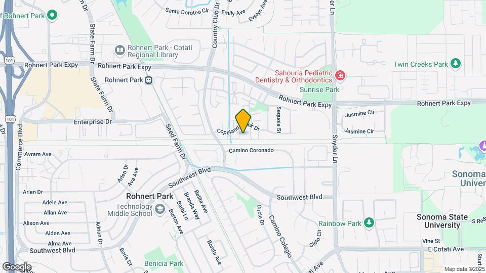 6635 Meadow Pines Ave Map and Location Details