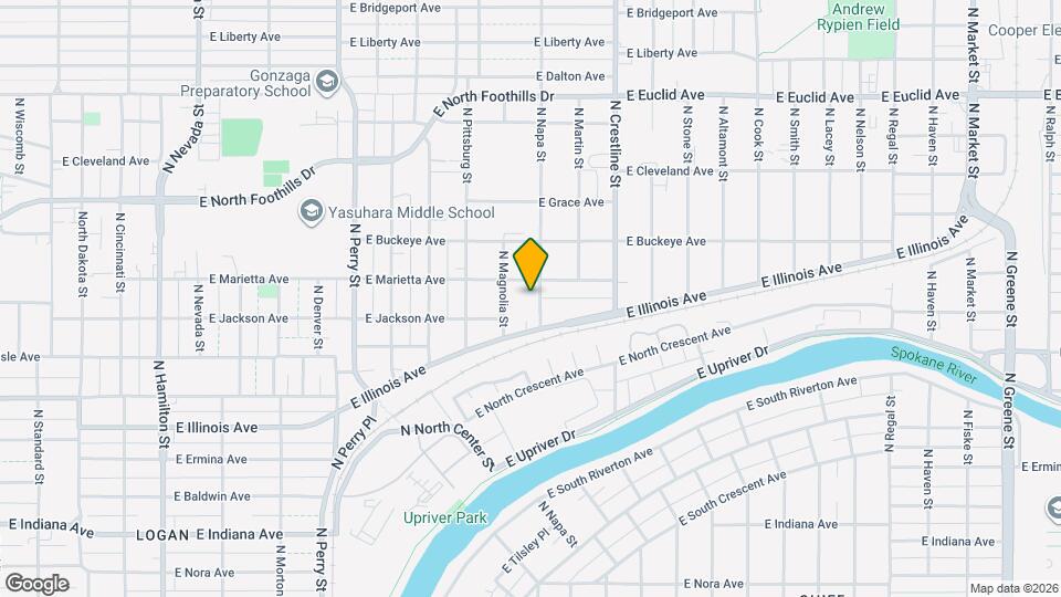 2531 N Napa St Map and Location Details