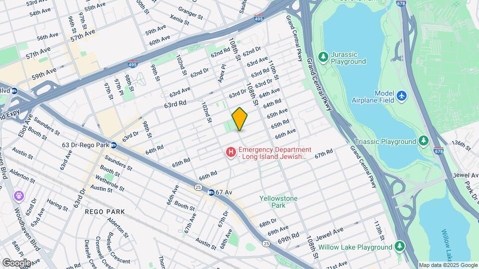 65-15 Yellowstone Blvd Map and Location Details