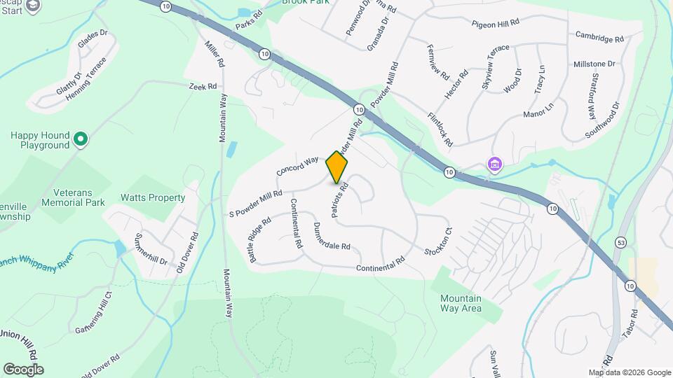 83 Patriots Rd Map and Location Details