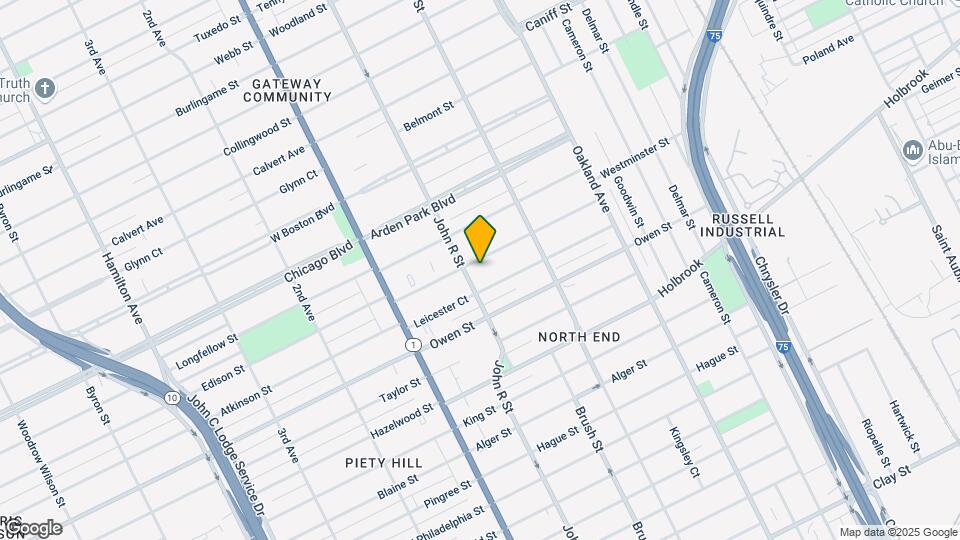 222 Kenilworth St Map and Location Details