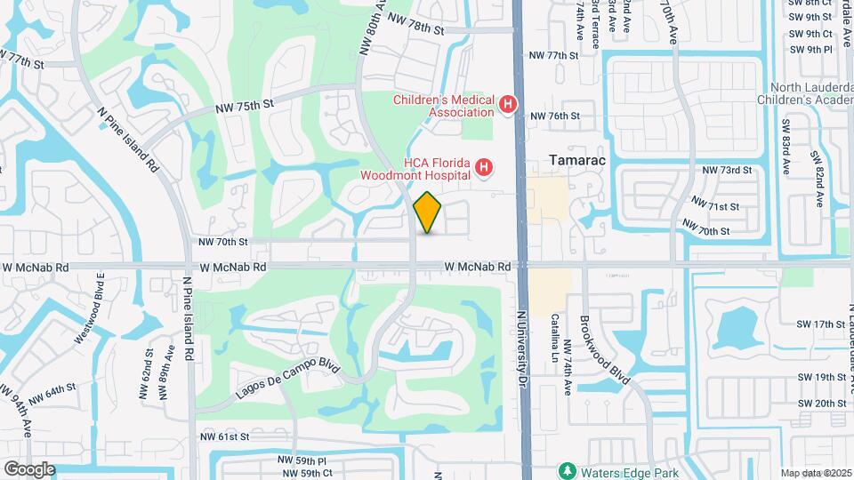 7902 NW 70th Ct Map and Location Details