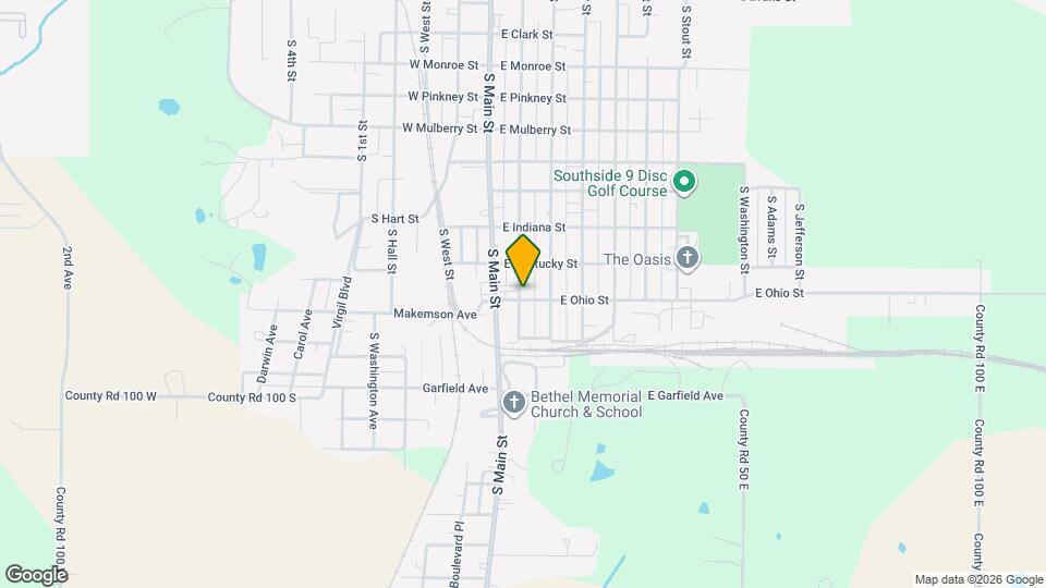 204 E Ohio St Map and Location Details