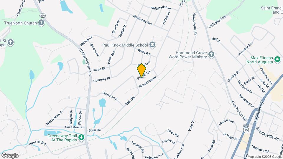 1823 Pisgah Rd Map and Location Details
