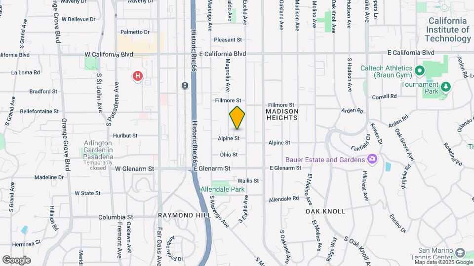 321 Alpine St Map and Location Details