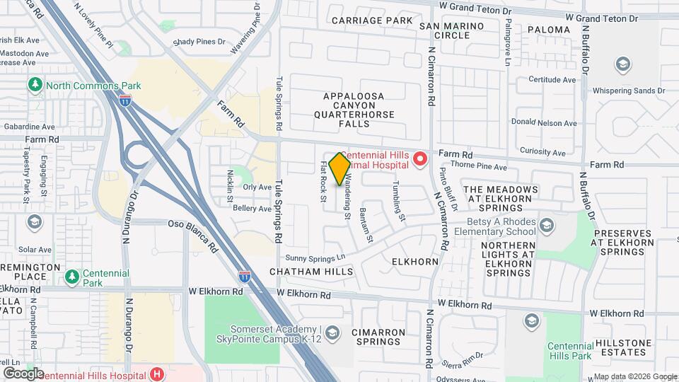 7428 Fencerow St Mapa y Detalles de la Ubicación