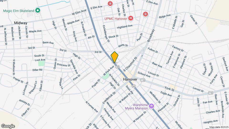 200 Carlisle St Mapa y Detalles de la Ubicación