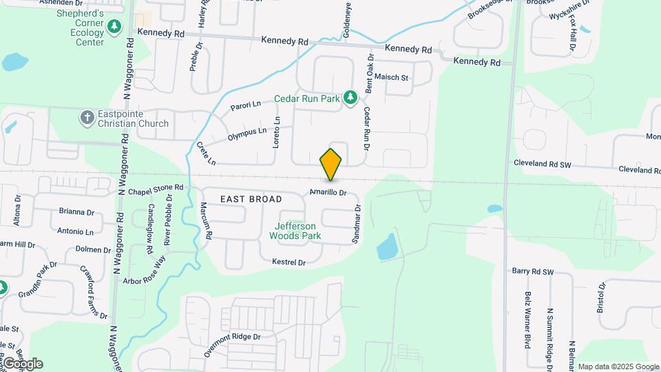 8480 Amarillo Dr Map and Location Details