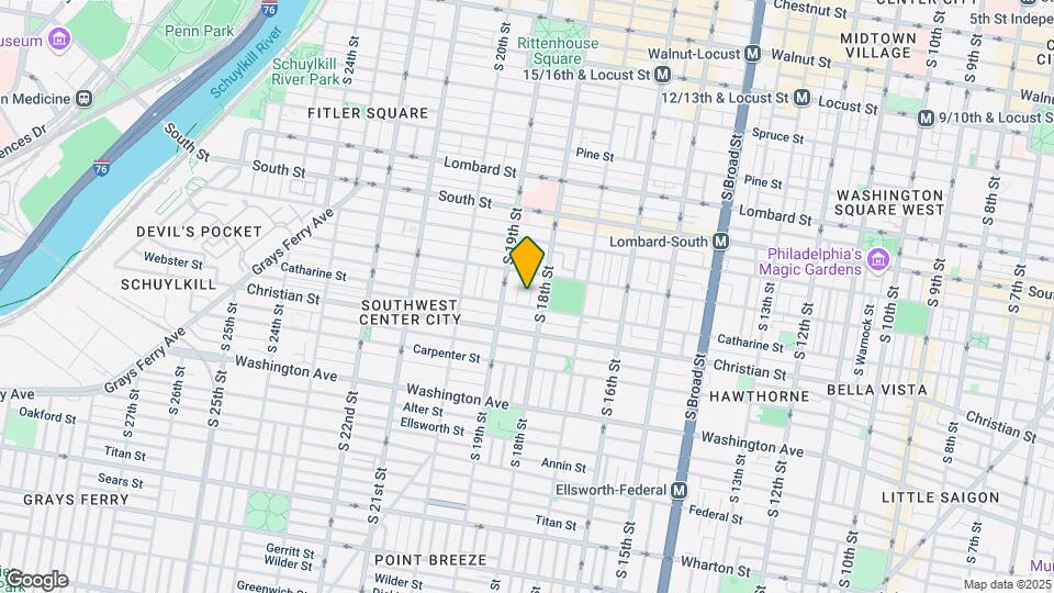 766 S Cleveland St Map and Location Details