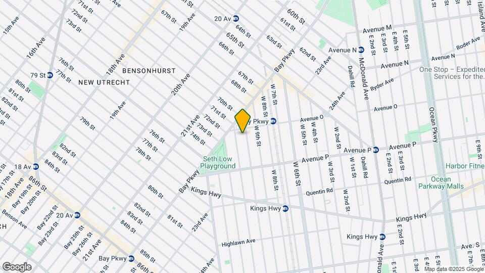 1516 W 10th St Map and Location Details