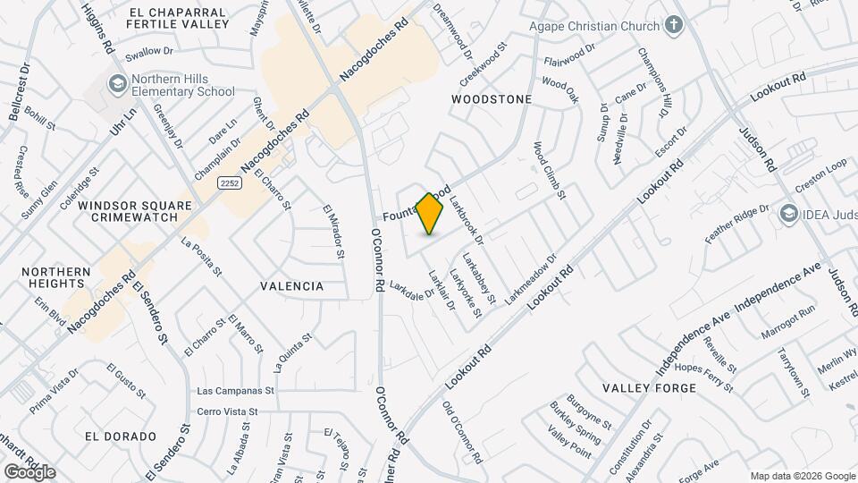 5511 Eaglewood St Map and Location Details