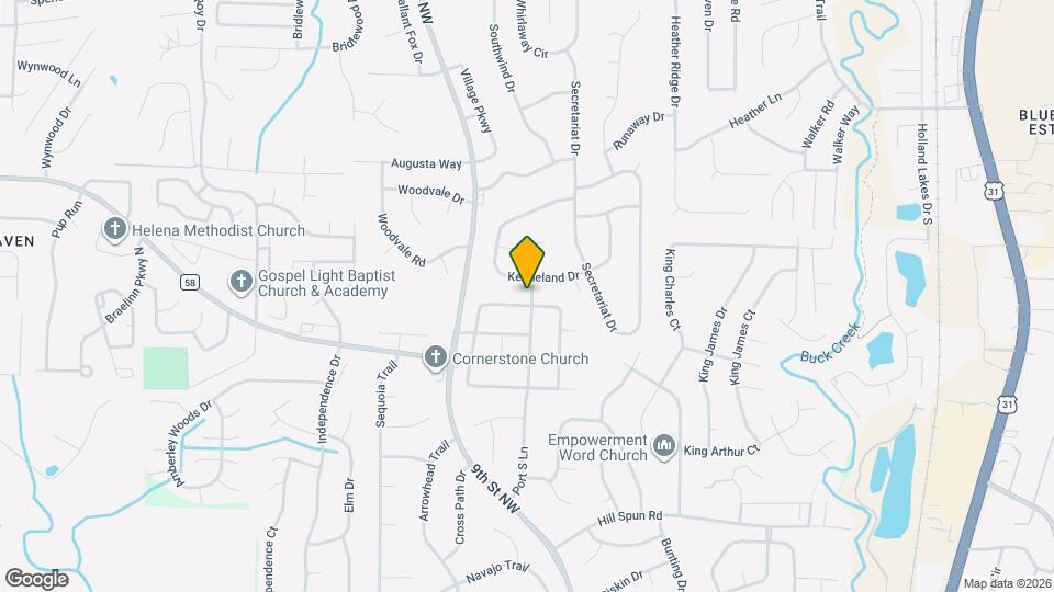 233 Port S Ln Map and Location Details