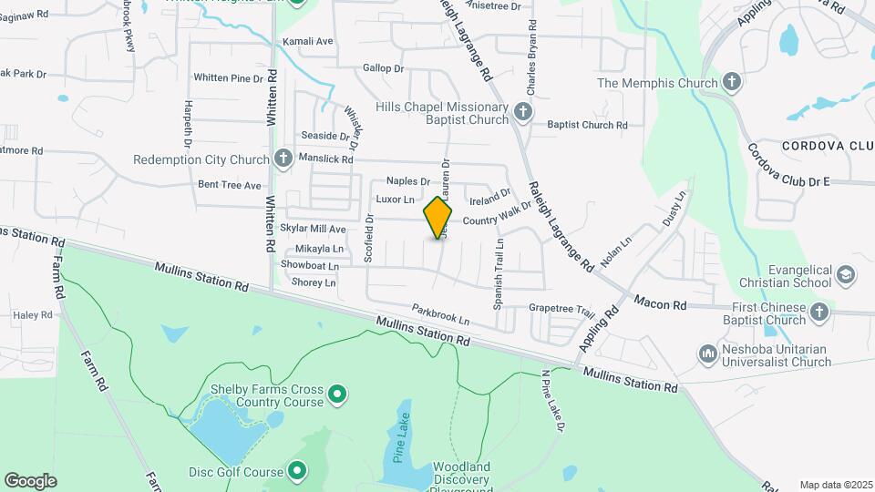 1015 Jessica Lauren Dr Map and Location Details