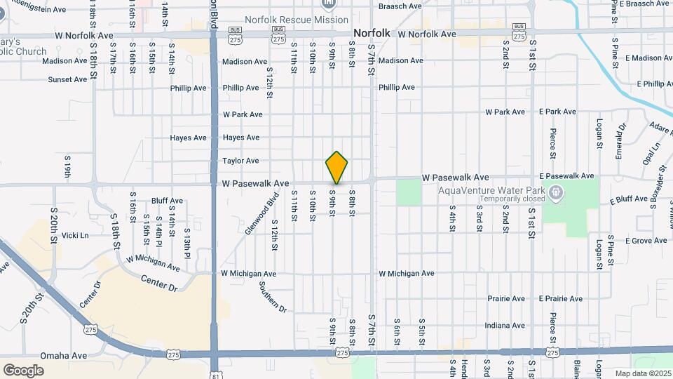 809 W Pasewalk Ave Map and Location Details