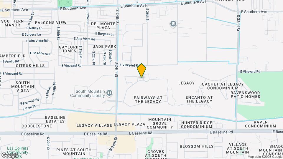 6850 S 26th St Map and Location Details