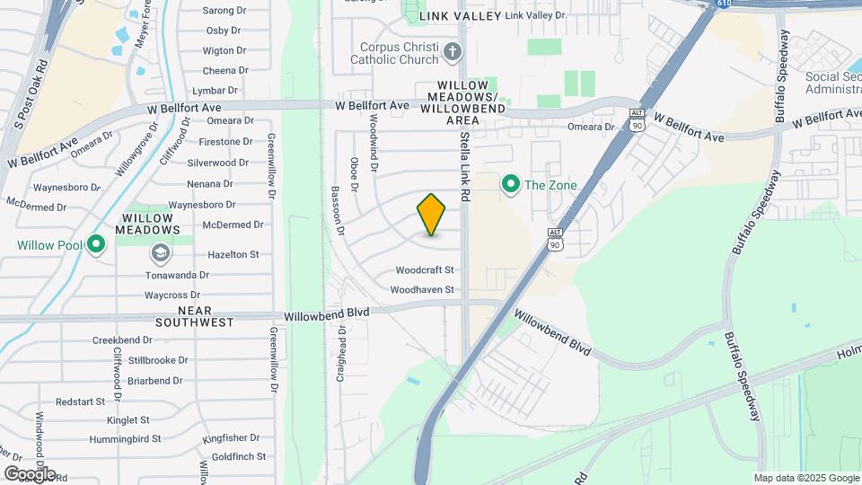 4030 Woodshire St Map and Location Details