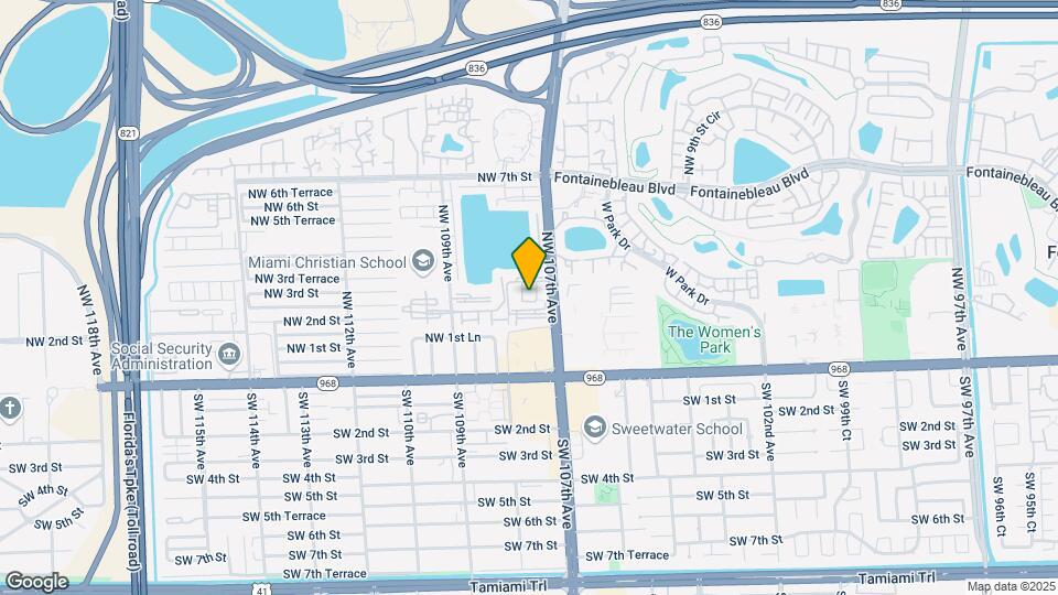 260 NW 107th Ave Map and Location Details