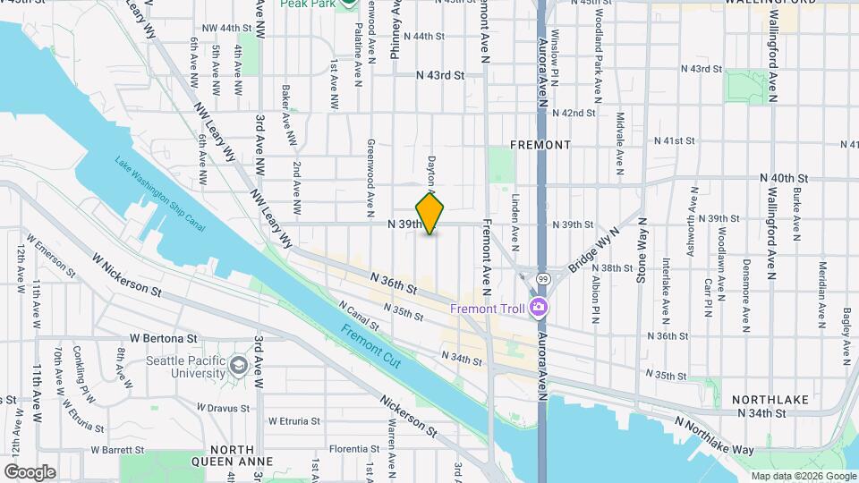 3659 Dayton Ave N, Unit #3 Map and Location Details