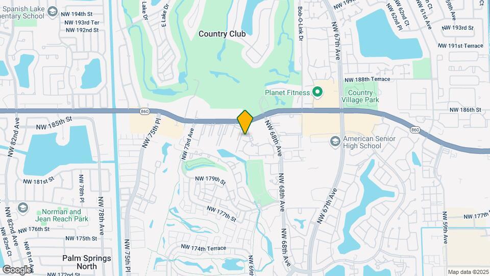18352 NW 68th Ave Map and Location Details