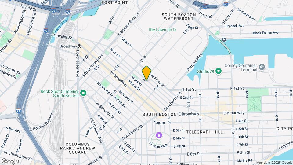 321 W 2nd St Map and Location Details