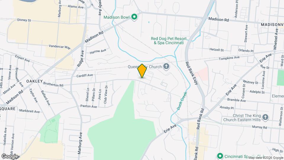 3720 Brotherton Rd Mapa y Detalles de la Ubicación