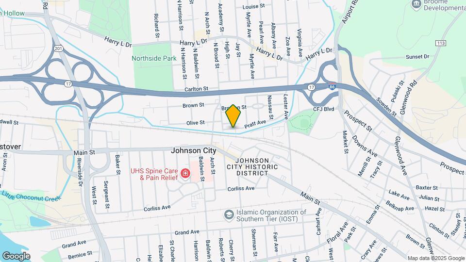 72 Pratt Ave Mapa y Detalles de la Ubicación