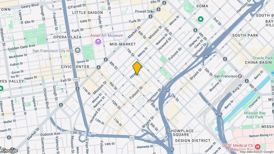 24-28 Rausch St Mapa y Detalles de la Ubicación